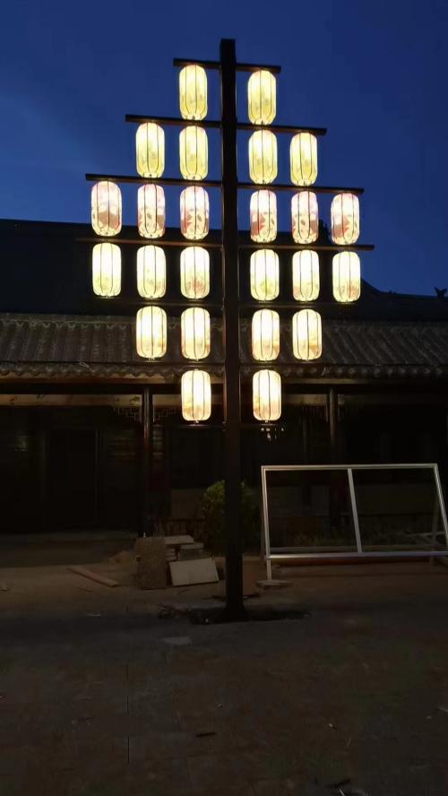 仿古式路灯